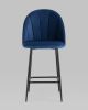 Стул полубарный Логан SN велюр синий - 4