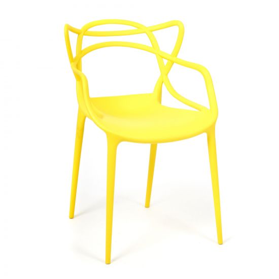 Стул Secret De Maison Cat Chair (mod. 028) пластик, 54,5*56*84см, желтый, 037
