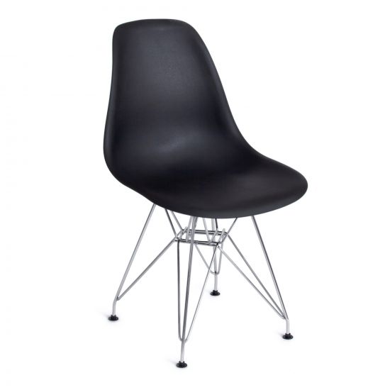 Стул Secret De Maison CINDY IRON CHAIR (EAMES) (mod. 002) металл, пластик, 51x46x82,5, черный