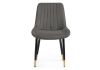 Стул Seda 1 dark gray - gold - black - 8