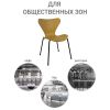 Стул Seven Style горчичный с чёрными ножками - 9