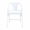Стул складной Liara пластик белый - 3