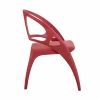 Стул складной Liara пластик бордо - 2