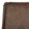 Стул Soft коричневый, искусственная замша - 5