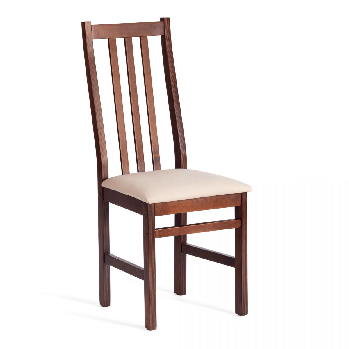 Стул SWEDEN (комплект) NEW, Многослойный березовый шпон, 41х40х99 см, cappuchino-велюр бежевый