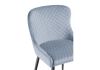 Стул Teo light blue - black - 10