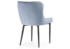 Стул Teo light blue - black - 14