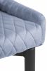 Стул Teo light blue - black - 3