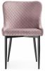 Стул Teo light purple - black - 4