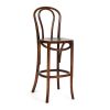 Стул THONET CLASSIC BAR CHAIR (mod.СE6069) дерево вяз, 43*50.5*111, Темный Орех (№5) - 10