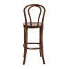 Стул THONET CLASSIC BAR CHAIR (mod.СE6069) дерево вяз, 43*50.5*111, Темный Орех (№5) - 12