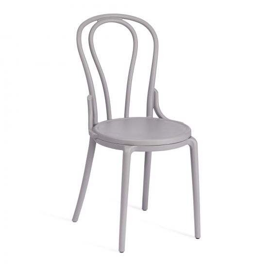 Стул THONET (mod. PL62) - 1 шт. в упаковке пластик, 42 x 52 x 89 см, Grey (Cерый) 09