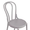 Стул THONET (mod. PL62) пластик, 42 x 52 x 89 см, Grey (Cерый) 09 - 8