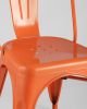 Стул TOLIX оранжевый глянцевый - 14