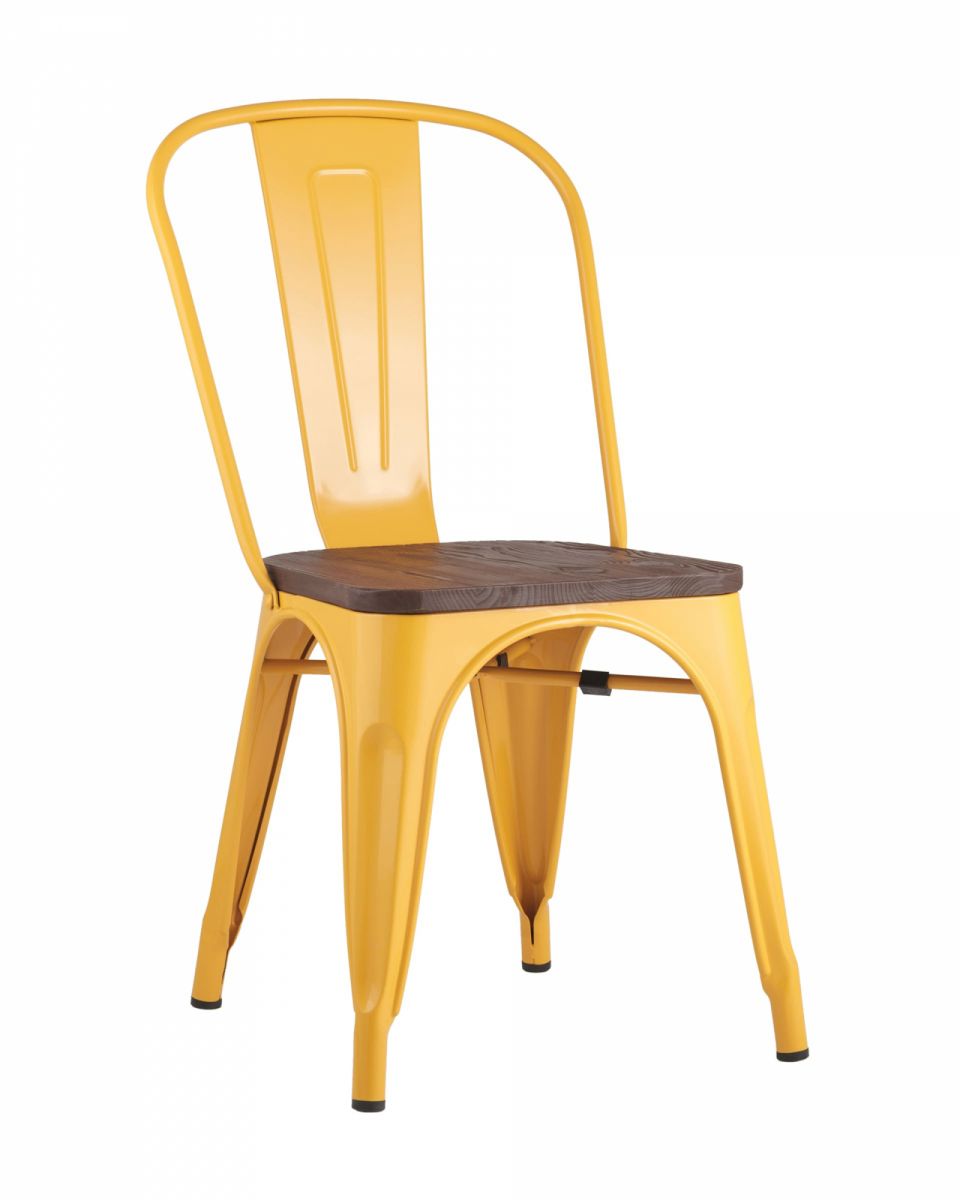 Стул TOLIX WOOD желтый