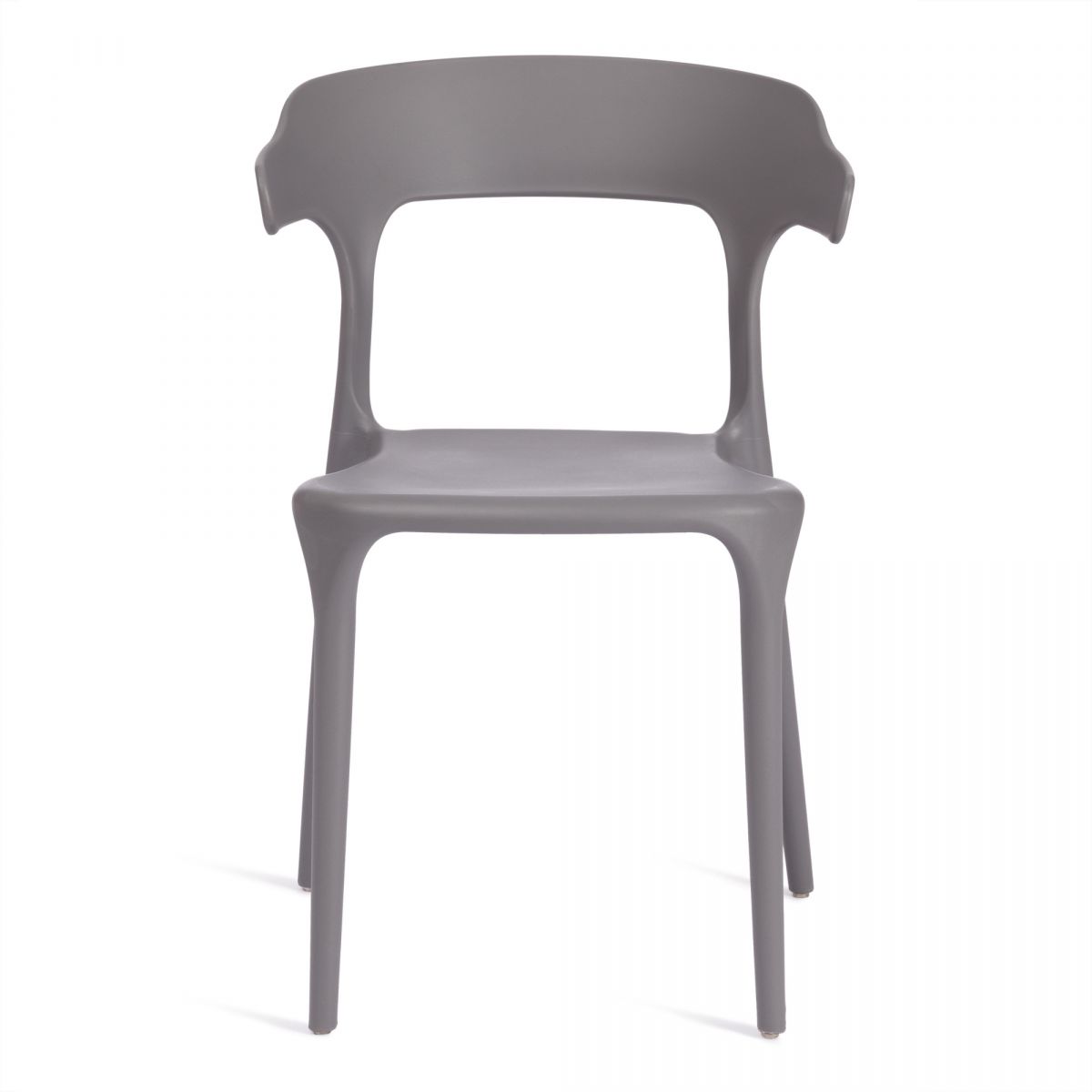 Стул TON (mod. PC36) пластик, 49,5 х 50 х 75,5 см , Dark-grey (тёмно-cерый) 15537