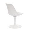 Стул TULIP FASHION CHAIR (mod.109) металл-пластик-PU, 48 x 55 x 81см, белый - белый - 3