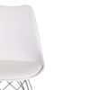Стул TULIP IRON CHAIR (mod.EC-123) - 1 шт. в упаковке металл-пластик, 54,5*48*83,5см, white (белый) - 6