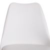 Стул TULIP IRON CHAIR (mod.EC-123) - 1 шт. в упаковке металл-пластик, 54,5*48*83,5см, white (белый) - 8