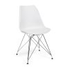Стул TULIP IRON CHAIR (mod.EC-123) металл-пластик, 54,5*48*83,5см, white (белый) - 10