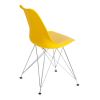 Стул TULIP IRON CHAIR (mod.EC-123) металл-пластик, 54,5*48*83,5см, желтый - 10