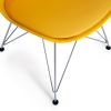 Стул TULIP IRON CHAIR (mod.EC-123) металл-пластик, 54,5*48*83,5см, желтый - 6