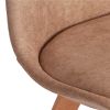 Стул TULIP SOFT (mod. 053V) дерево-пластик-ткань, 49,5 x 54,5 x 84 см, Бежевый (Beige) LY1701-4 - 8