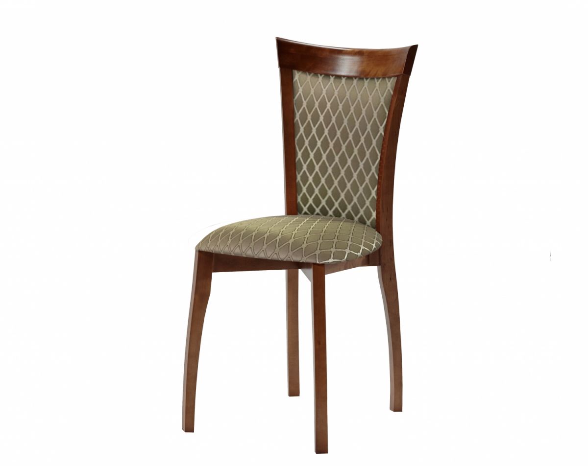 Стул Тулон 2-Массив березы Тон 7, Темный орех-ТканьПризма 37-1