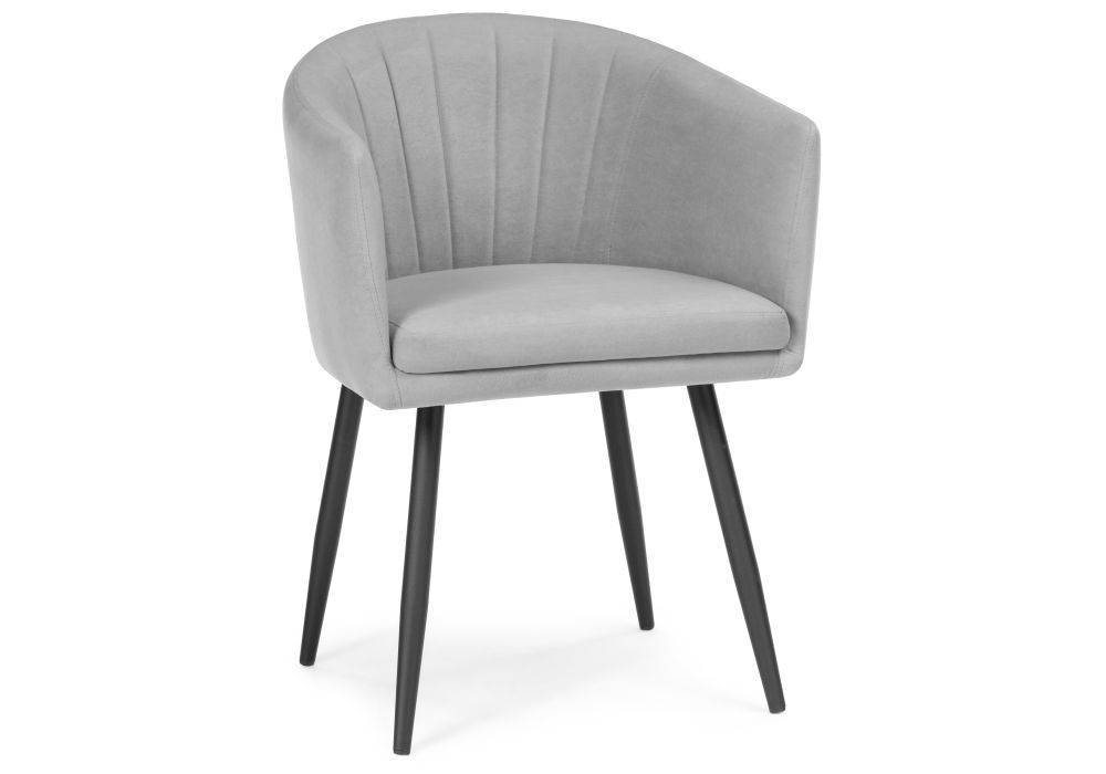 Стул Валета серый - черный