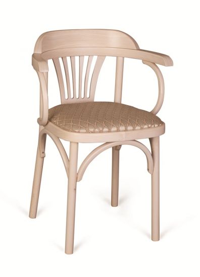Венский мягкий (беленый дуб, ткань 1 beige) стул, шт