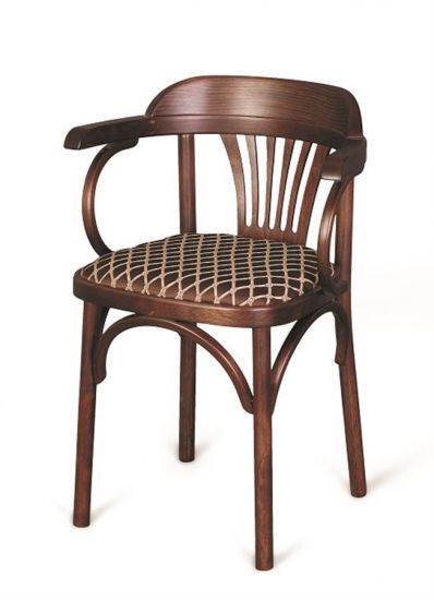 Венский мягкий (темный тон, ткань 3 brown) стул, шт