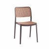 Стул Yona пластиковый коричневый - 2