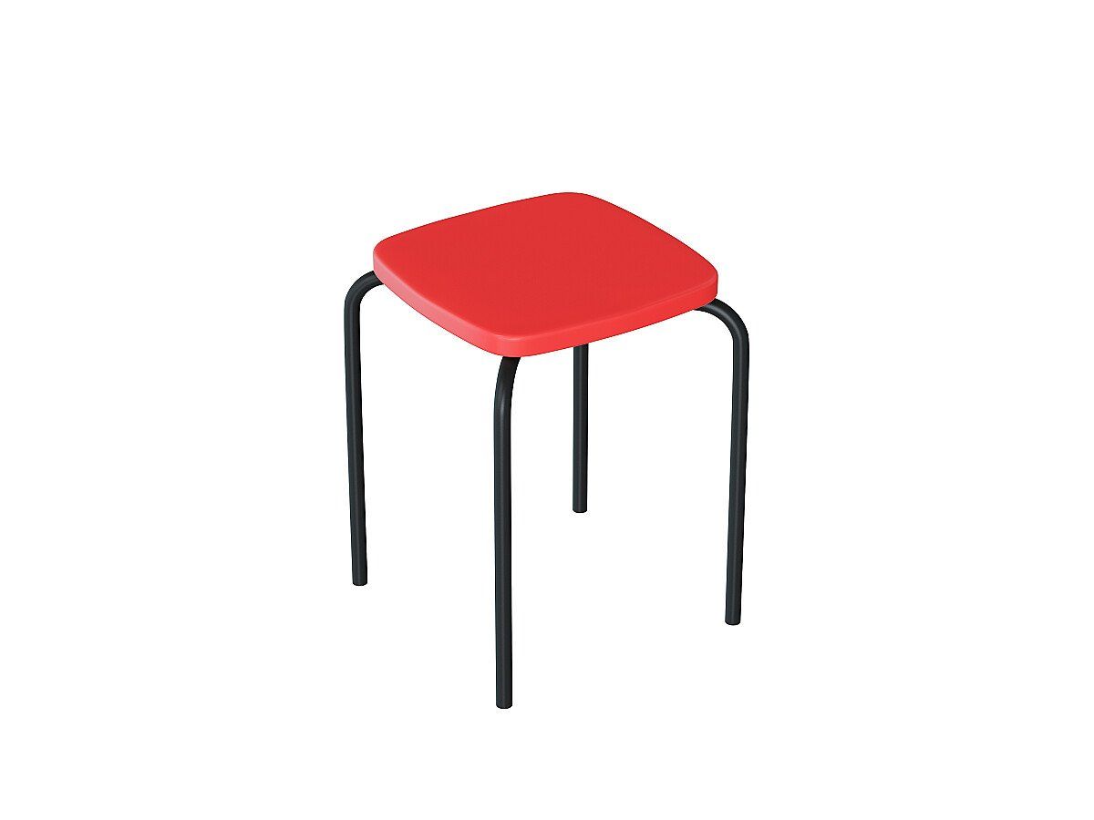 Табурет CHICO (СТ-12) Red 442x335x335