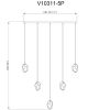 Светильник подвесной Moderli V10311-5P Catris - 4