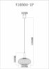 Светильник подвесной Moderli V10504-1P Boise - 5