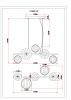 Светильник подвесной Moderli V10802-5P Molly - 8