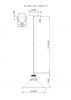 Светильник подвесной Moderli V11423-1P Night - 8