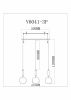 Светильник подвесной Moderli V11566-3P Scrumbel - 3