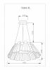 Светодиодная подвесная люстра Moderli V2410-PL Beauty LED*60W - 15