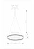 Светодиодная потолочная люстра Moderli V1761-PL Crime LED*26W - 15