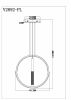 Светодиодный подвесной светильник с пультом Moderli V2892-PL Novas LED 136W - 15