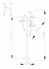 Светодиодный торшер Moderli V3075-3FL origami Birds 3*LED*6W - 10