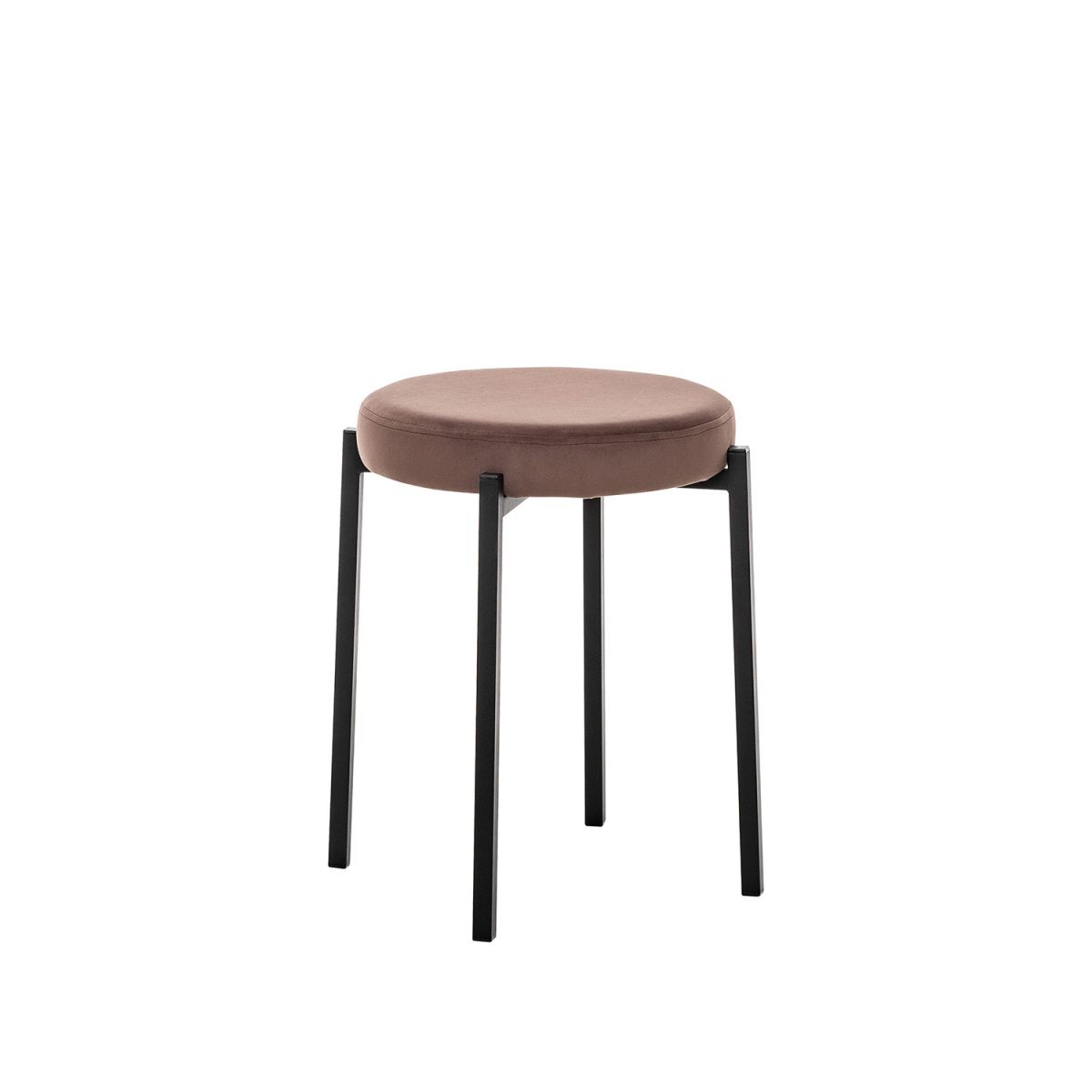 Табурет Leset Авис профиль Ultra Chocolate, Чёрный