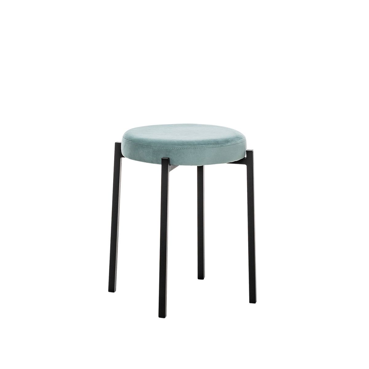 Табурет Leset Авис профиль Ultra Mint, Чёрный