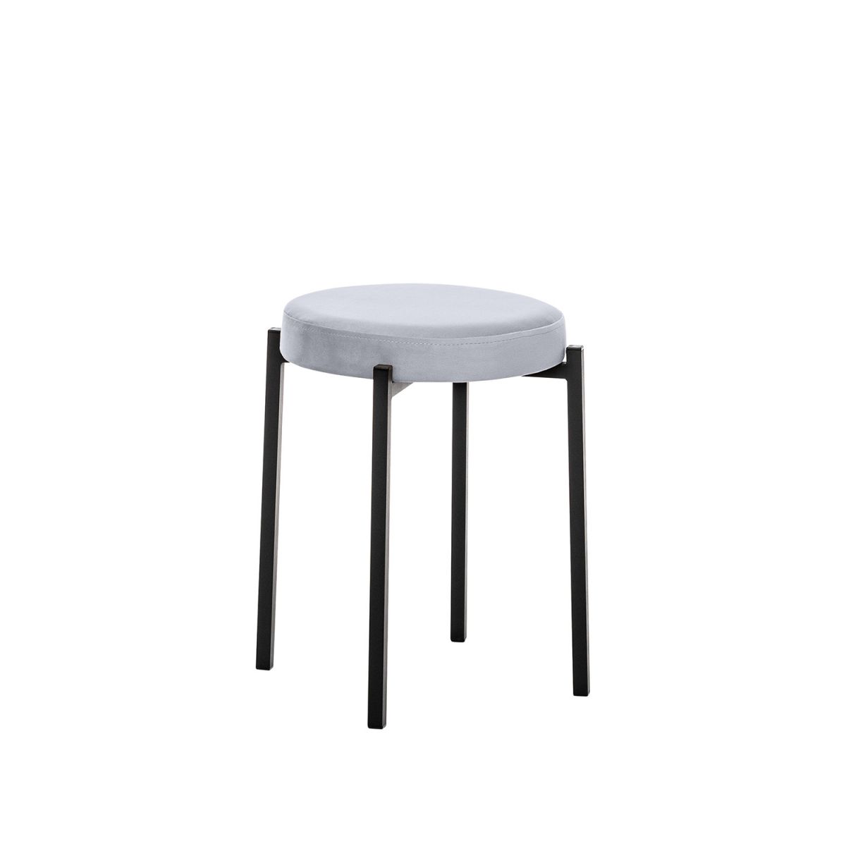 Табурет Leset Авис профиль Ultra Smoke, Чёрный