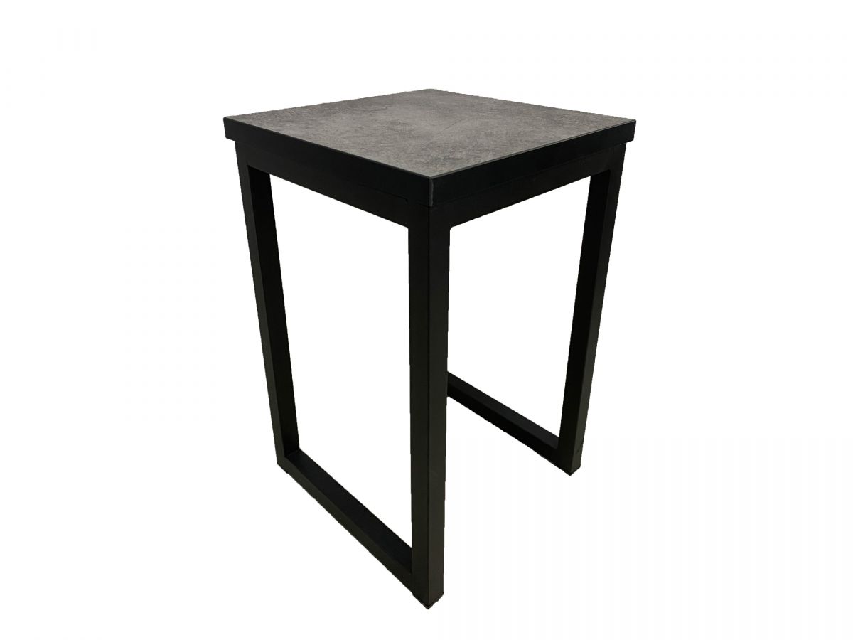 Табурет Саен 5-Металл СТ-Пластик-Черный столешница 310*310-Бетон 809