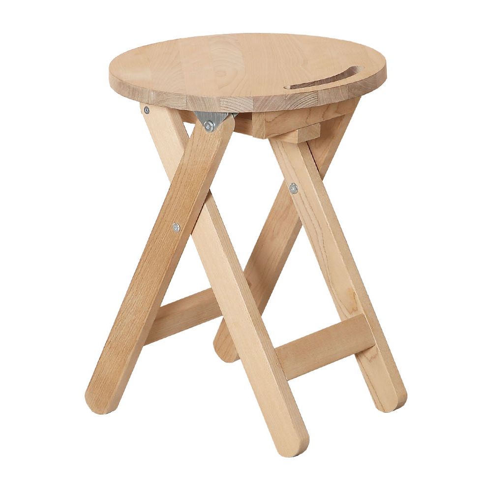 Табурет складной лак