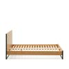 Taiana Кровать из шпона дуба со стальными ножками в черной отделке 160 x 200 см - 6