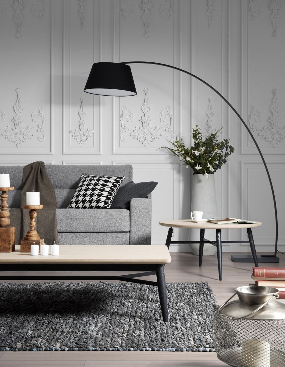 Торшер Chop черный