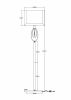 Торшер Moderli V2581-1F Dark 1*E27*60W - 15